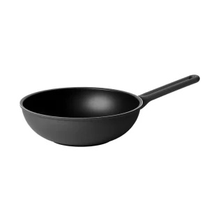 Wok/Pastapanna 28cm Cook&Color Black Keramisk beläggning Från Guzzini Designer : Spalvieri & Del Ciotto