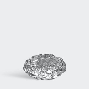 Carat Ljuslykta d 125 mm Lena Bergström Orrefors Glasbruk