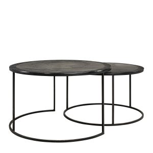AMADEO Soffbord 2-set Svart från Artwood