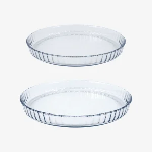 Aroma Pajform Rund Glas 2-pack 27 × 3,6 cm, 31 × 3,65 cm Från Aida