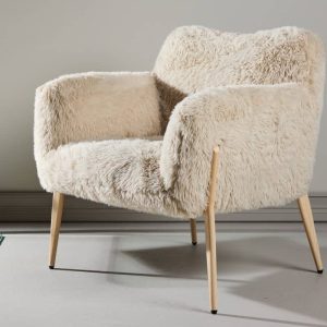 Zenzi Fåtölj Beige Från Venture Design