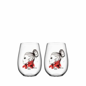 All About You /  Want You (RÖD) Tumbler 57 cl 2-Pack Kosta Boda