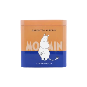 Mumin Burk med Green Tea Bilberry Tin Från Teministeriet