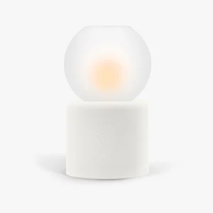 Värmeljuslyckta Glob VIT Från Solstickan Design
