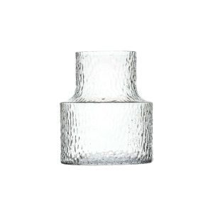 Kolonn Vas Mellan Höjd 20cm Klar Skruf Glasbruk