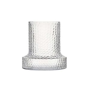 Kolonn Vas Stor Höjd 30cm Klar Skruf Glasbruk