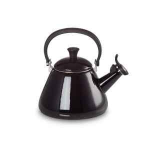 Kone-vatten/Kaffekittel, med Vissla, Svart 1,6L Från Le Creuset