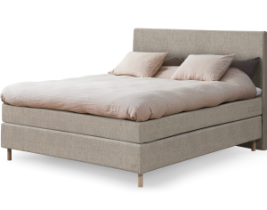 Ambassadör Plus Kontinentalsäng Classic Edition 160*200cm Inkl. Bäddmadrass Sleep III och Ben, Från Jensen Beds