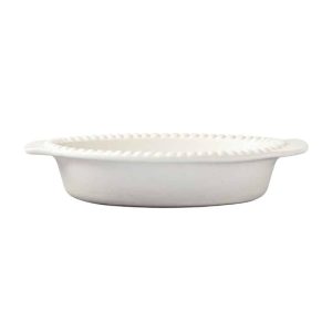 Ugnsform 26 cm vit