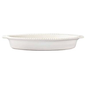 Ugnsform 35 cm vit