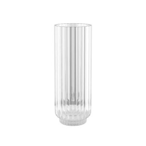 BERNADOTTE Vas, Glas Rund Höjd 22,5cm – design inspirerad av Sigvard Bernadotte Från GEORG JENSEN