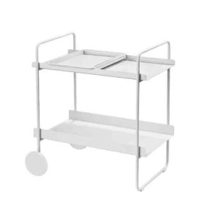 A-Cocktail Trolley Konsolbord 60,6 x 40,5 x 66,4 cm Soft Grey Från Zone