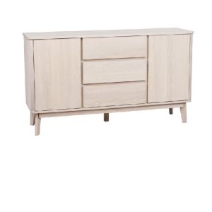 Yumi Sideboard 152*84*Djup42cm Från Rowico Vitpigmenterad Ek