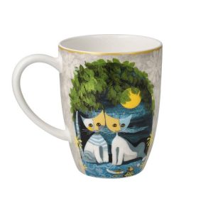 Mugg/Kopp Rosina Wachtmeister Al chiaro di luna 40cl Från Goebel