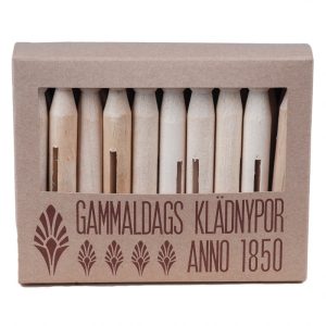 Gammaldags Klädnypor 20-pack