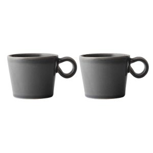Kopp 2-pack grå