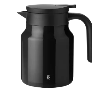 THERM-IT Termokanna 0,9Liter Svart Från Stelton RIG-TIG